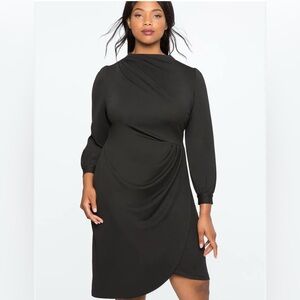 Black Eloquii 14 knee length dress